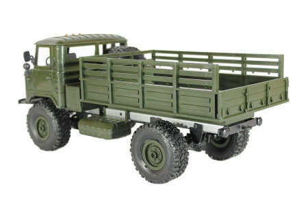 Фото Радиоуправляемая машина MN MODEL MN-66C грузовая (зеленая) 4WD 2.4G 1/16 RTR | Инномарт