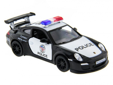 Фото Машина Kinsmart 1:36 Porsche 911 GT3 RS (Police) в асс. инерция (1/12шт.) б/к | Инномарт