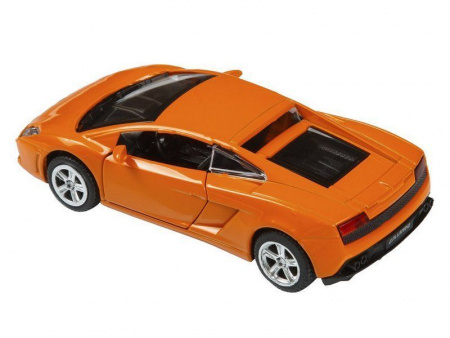 Фото Машина "АВТОПАНОРАМА" Lamborghini Gallardo LP560-4, оранжевый, 1/43, инерция, в/к 17,5*12,5*6,5 см | Инномарт