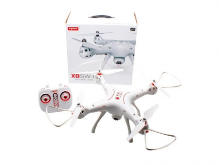 Фото Р/У квадрокоптер Syma X8SW-D с FPV трансляцией Wi-Fi, барометр 2.4G RTF | Инномарт
