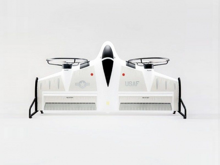 Фото Радиоуправляемый самолет E-Flite X-VERT VTOL BNF Basic | Инномарт