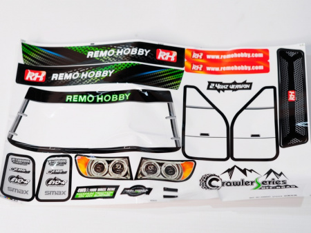 Фото Кузов серебристый для краулера Remo Hobby Trial Rigs 1/10 | Инномарт