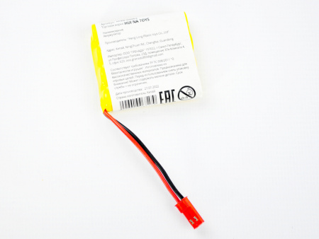 Фото Аккумулятор Ni-Cd 300mAh, 4.8V, JST для Huina 1332, 1333 | Инномарт