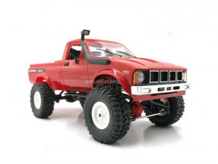 Фото Радиоуправляемая машина WPL пикап Hilux (красная) 4WD 2.4G 1/16 KIT | Инномарт