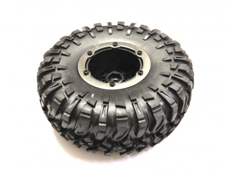 Фото Колесо в сборе для краулеров Remo Hobby RH1071/72 серое | Инномарт