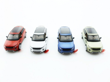 Фото Машина 1:32 Range Rover Evoque свет, звук, инерция 13,5см (1/12шт) б/к | Инномарт