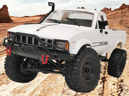 Фото Радиоуправляемая машина WPL пикап Hilux (белый) 4WD 2.4G 1/16 RTR | Инномарт