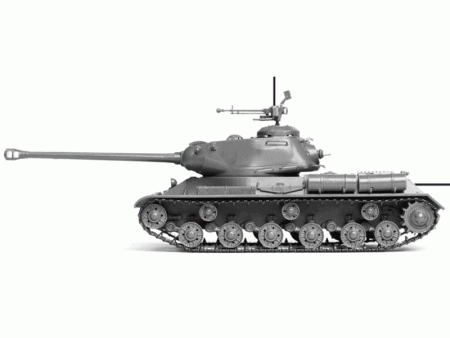 Фото Сборная модель ZVEZDA Советский танк ИС-2 (сборка без клея), 1/72 | Инномарт