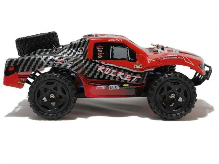 Фото Радиоуправляемый шорт-корс Remo Hobby Rocket Brushless UPGRADE (красный) 4WD 2.4G 1/16 RTR | Инномарт