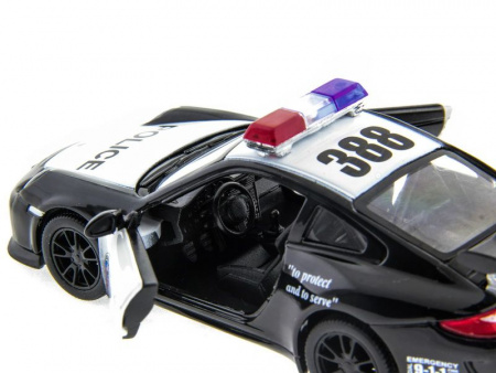Фото Машина Kinsmart 1:36 Porsche 911 GT3 RS (Police) в асс. инерция (1/12шт.) б/к | Инномарт