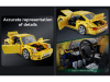 Фото Конструктор CaDA спорткар RUF CTR Yellowbird 1/12 (1515 деталей) | Инномарт