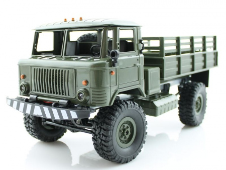 Фото Р/У машина WPL B-24 грузовая (зеленая) 1/16+акб 2.4G RTR | Инномарт