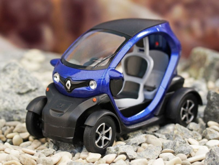 Фото Машина Kinsmart Twizy инерция (1/12шт.) 12,5см б/к | Инномарт