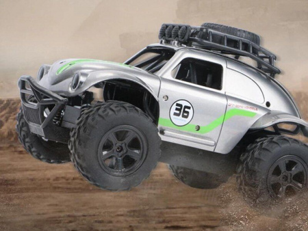 Фото Радиоуправляемая машина MN MODEL БигФут (серый) 2WD 2.4G 1/18 RTR | Инномарт