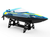 Радиоуправляемый катер Flytec V006 (голубой) 2.4G RTR