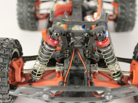 Фото Радиоуправляемый шорт-корс Remo Hobby Rocket UPGRADE V2.0 (красный) 4WD 2.4G 1/16 RTR | Инномарт