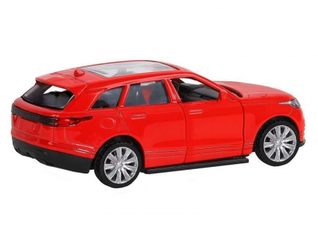Фото Машина "АВТОПАНОРАМА" Land Rover Range Rover Velar, красный, 1/42, инерция, в/к 17,5*12,5*6,5 см | Инномарт