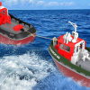 Фото Радиоуправляемый буксир Heng Long Tugboat (зеленый) 2.4G 1/72 RTR | Инномарт