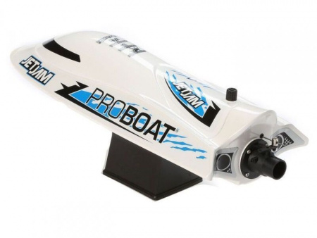 Фото Радиоуправляемый катер ProBoat Jet Jam 12 Pool Racer (белый) RTR | Инномарт