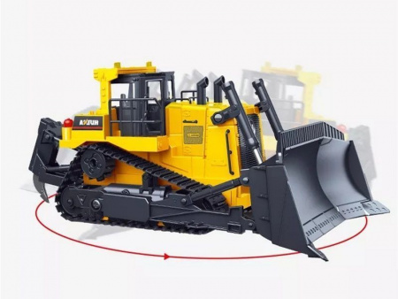 Фото Радиоуправляемый бульдозер HUI NA TOYS 2.4G 11CH 1/16 RTR | Инномарт