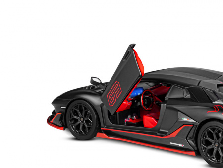 Фото Машина "АВТОПАНОРАМА" Lamborghini SVJ, 1/24, черный, свет, звук, в/к 24,5х12,5х10,5 см | Инномарт