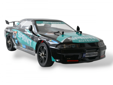 Фото Радиоуправляемая машина для дрифта Remo Hobby RACING & DRIFT (черно-зеленая) 4WD 2.4G 1/14 RTR | Инномарт