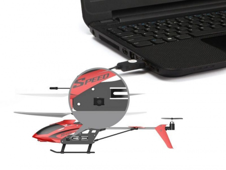 Фото Р/У вертолет Syma S5H (чёрный), барометр 2.4G RTF | Инномарт