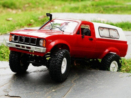 Фото Радиоуправляемая машина WPL пикап Hilux (красная) 4WD 2.4G 1/16 RTR | Инномарт