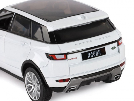 Фото Машина "АВТОПАНОРАМА" Land Rover Range Rover Evoque HSE 2017, белый, 1/24, в/к 24,5*12,5*10,5 см | Инномарт