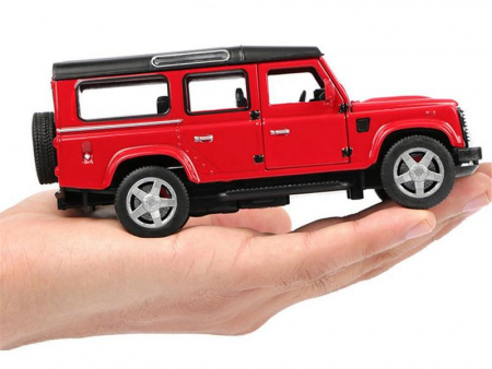 Фото Машина Land Rover Defender 6604 1/32 свет, звук, в асс. инерция (1/12шт.), б/к, 15 см | Инномарт