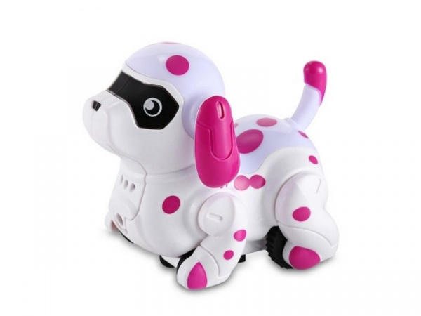 Робот-собачка HappyCow 777-614, сенсор, движется по линии, свет, звук | Инномарт