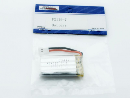 Фото Аккумулятор Li-Po 350mAh, 3,7V для квадрокоптера Feilun FX119 | Инномарт