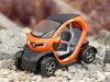 Фото Машина Kinsmart Twizy инерция (1/12шт.) 12,5см б/к | Инномарт