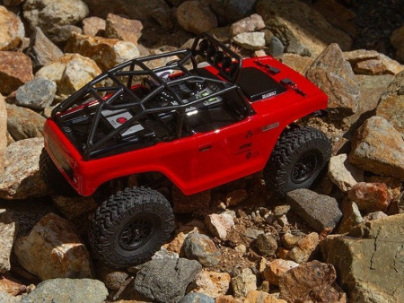 Фото Модель для трофи 1:24 Axial SCX24 Deadbolt 4WD, электро, RTR (красный) | Инномарт