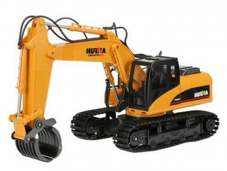 Фото Радиоуправляемый экскаватор c погрузчиком бревен HUI NA TOYS 2.4G 16CH 1/14 RTR | Инномарт