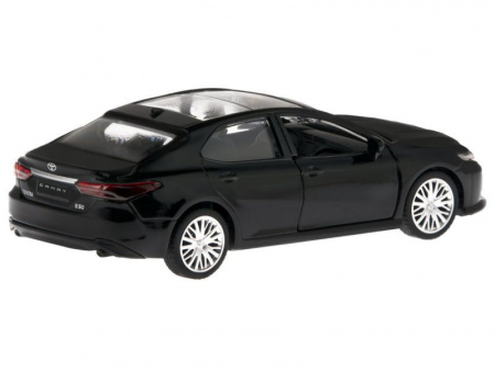 Фото Машина "АВТОПАНОРАМА" Toyota Camry, черный, 1/43, откр. двери, инерция, в/к 17,5*12,5*6,5 см | Инномарт
