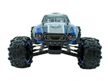 Фото Радиоуправляемый монстр Remo Hobby Dinosaurs Master TWINS MOTOR (синий) 4WD 2.4G 1/8 RTR | Инномарт
