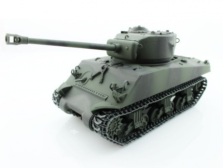 Фото Р/У танк Torro Sherman M4A3 76mm, 1/16 2.4G, ВВ-пушка, деревянная коробка | Инномарт