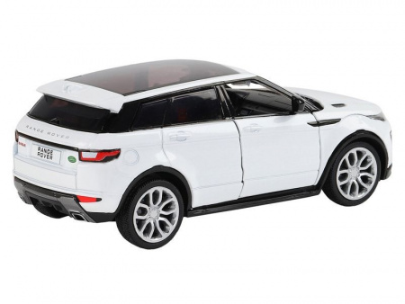 Фото Машина "АВТОПАНОРАМА" Range Rover Evoque, белый, 1/32, свет, звук, инерция, в/к 17,5*13,5*9 см | Инномарт