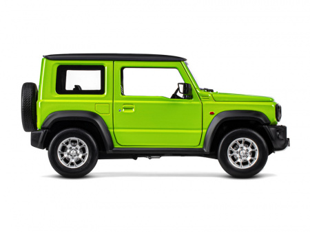Фото Машина "АВТОПАНОРАМА" Suzuki Jimny, 1/18, зеленый, свет, звук, в/к 24,5х12,5х10,5 см | Инномарт