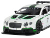 Фото Машина "АВТОПАНОРАМА" Bentley Continental GT3, белый, 1/32, свет, звук, инерция, в/к 17,5*13,5*9 см | Инномарт