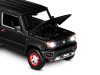 Фото Машина "АВТОПАНОРАМА" Suzuki Jimny, 1/18, черный, свет, звук, в/к 24,5х12,5х10,5 см | Инномарт