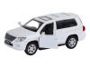 Фото Машина "АВТОПАНОРАМА" Lexus LX570, белый, 1/43, инерция, в/к 17,5*12,5*6,5 см | Инномарт