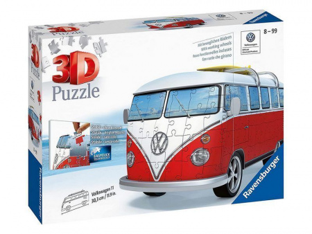 Фото 3D Пазл Ravensburger VW Bus T1, 162 эл. | Инномарт