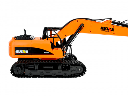 Фото Радиоуправляемый экскаватор HUI NA TOYS, длиннорукий, оранжевый 2.4G 15CH 1/14 RTR | Инномарт