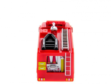 Фото Машина Kinsmart Пожарная машина Rescue Fire Engine инерция (1/12шт.) б/к | Инномарт