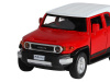 Фото Машина "АВТОПАНОРАМА" Toyota FJ Cruiser, красный, 1/32, свет, звук, инерция, в/к 17,5*13,5*9 см | Инномарт