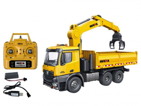 Фото Радиоуправляемый лесовоз HUI NA TOYS 2.4G 9CH 1/14 RTR | Инномарт