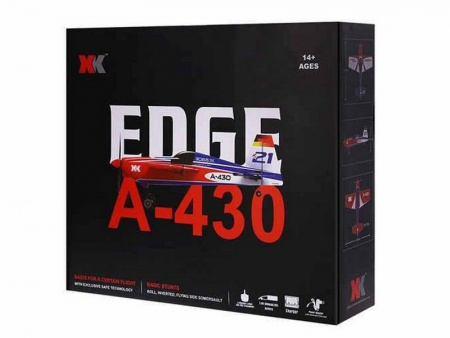 Фото Радиоуправляемый самолет XK Innovation EDGE A430 430мм 3D EPS 2.4G 5-ch LiPo RTF | Инномарт