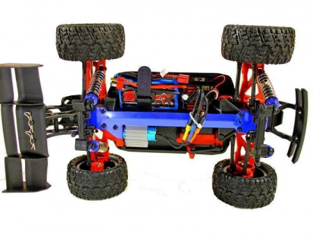 Фото Радиоуправляемая трагги Remo Hobby S EVO-R Brushless UPGRADE (красный) 4WD 2.4G 1/16 RTR | Инномарт